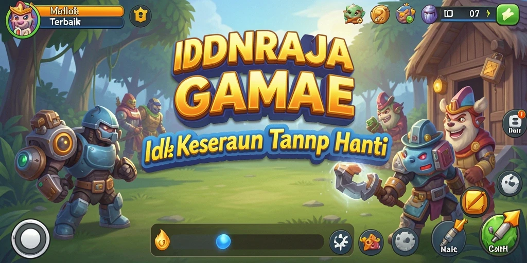 Tampilan screenshot dari gameplay menarik IDNRAJA yang menyenangkan.