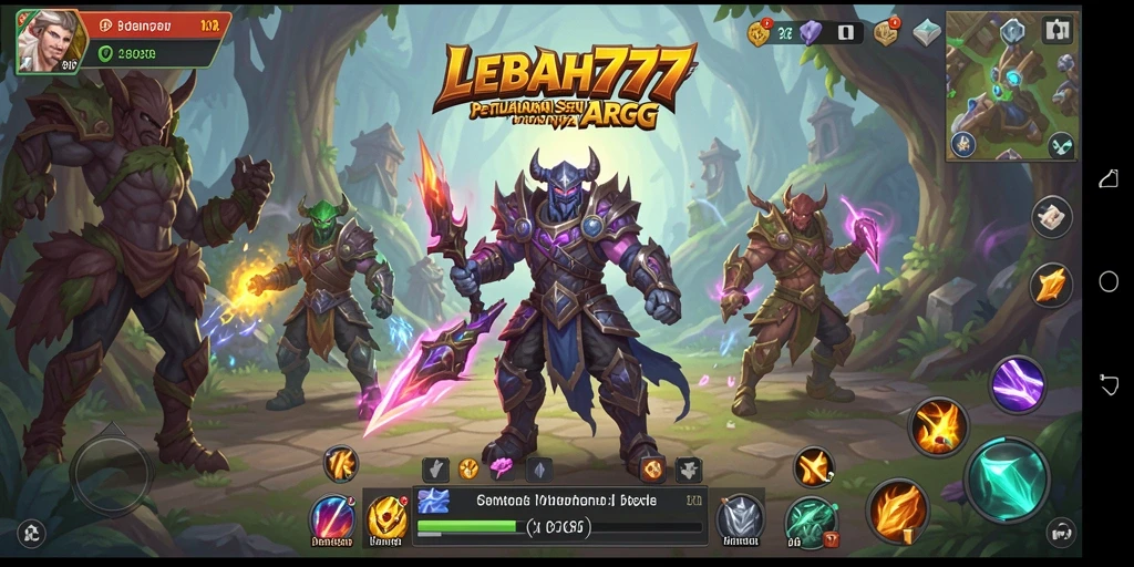 Screenshot dari gameplay menakjubkan di LEBAH777.