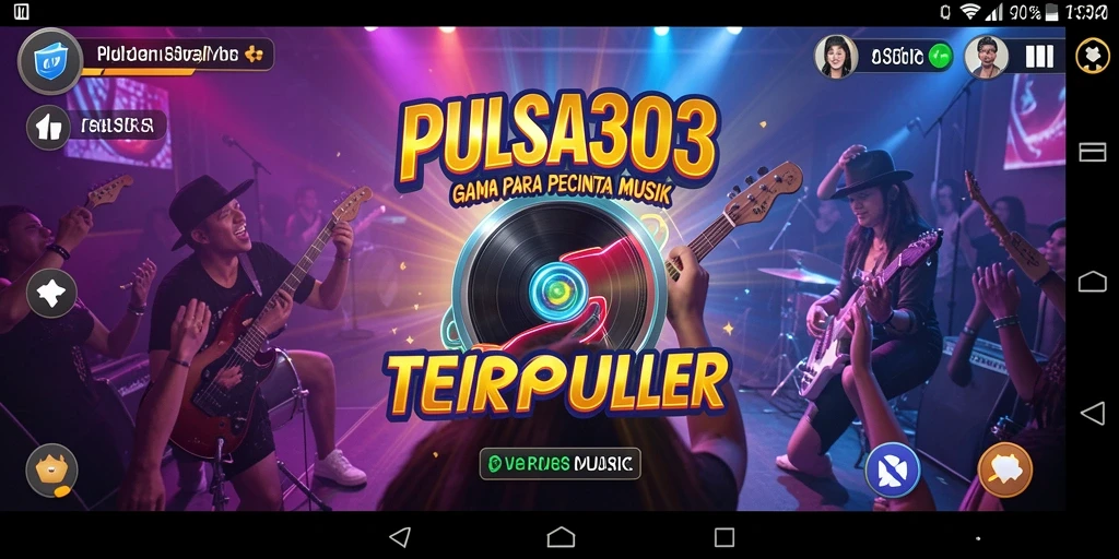 Tampilan Gameplay PULSA303 dengan berbagai lagu menarik.